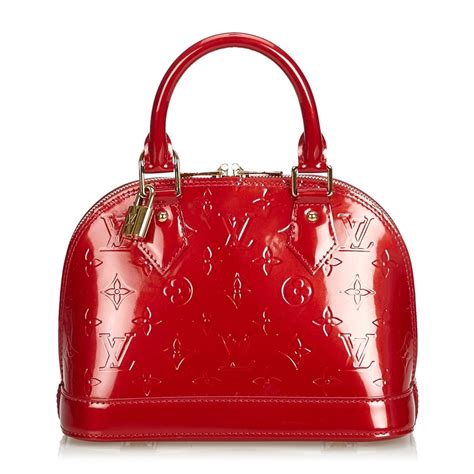 borsa vernice rossa louis vuitton|Borse a mano LOUIS VUITTON .